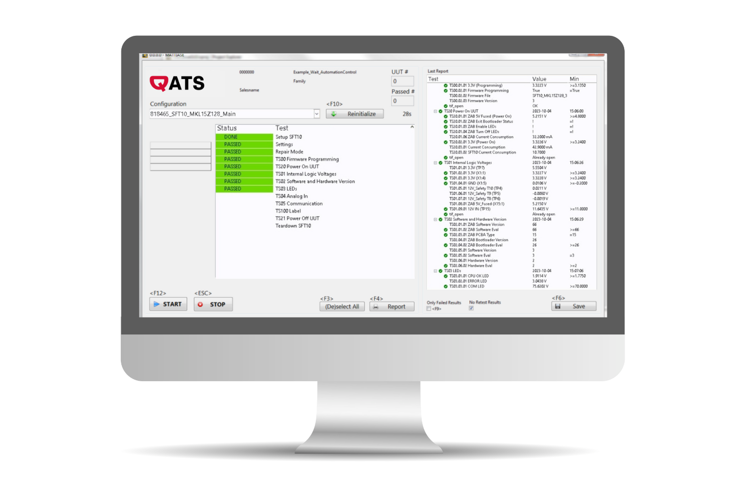 Mockup QATS view